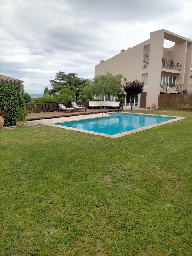 Romantic Modern Apartment Private Swimming Pool 5 Min Walk From Begur Centre Eksteriør billede