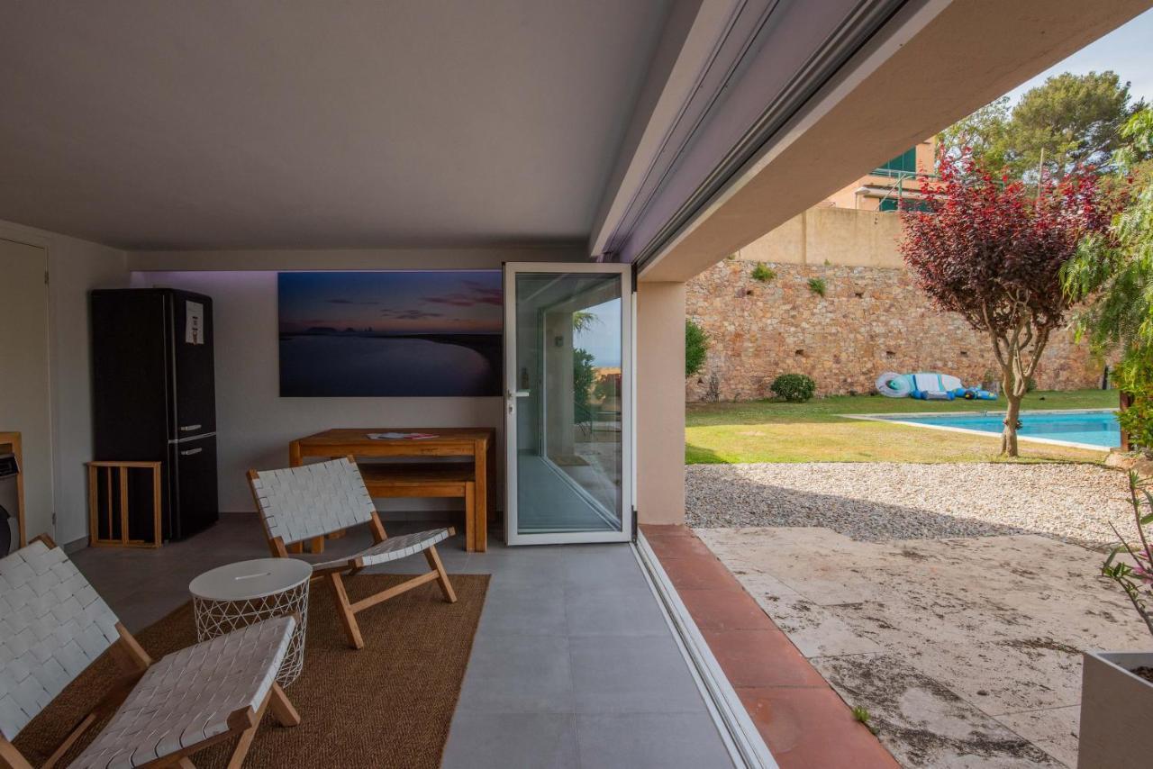 Romantic Modern Apartment Private Swimming Pool 5 Min Walk From Begur Centre Eksteriør billede